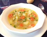 Foto del paso 5 de la receta: Porrusalda - Sopa Española de Puerros