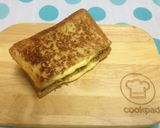 รูปขั้นตอนการทำที่ 3 ของ แซนด์วิชชีสย่าง Grilled Cheese Sandwich