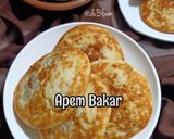 Foto langkah ke 9 dari resep 1006. Apem Bakar Walik Isi Pisang.