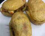 Foto del paso 7 de la receta Papas rellenas con hongos de pino, apto veganos, una delicia rápida, saludable y muy económica!!