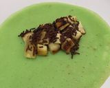 Foto langkah ke 4 dari resep Dadar Gulung isi Pisang Coklat.