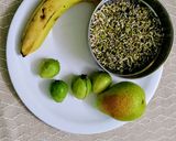 A picture of step 1 of Sprouted Moong Fruits Salad.