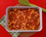 A picture of step 17 of Classic Meat Sauce Lasagna.