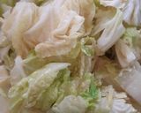 รูปขั้นตอนการทำที่ 2 ของ "ผัดผักกาดขาว" Stir Fried Chinese Cabbage🥬