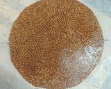 A picture of step 7 of Sesame jaggery Chikki.