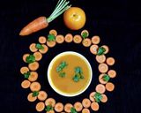 A picture of step 4 of Carrot Orange Soup.