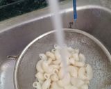 A picture of step 2 of Hariyali pasta.
