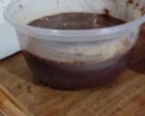 A picture of step 5 of Steamed Molten Chocolate Lava Cake.