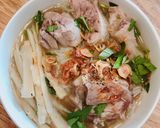 Hình bước làm 8 của món Bún măng vịt