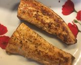 A picture of step 3 of Honey salmon.