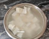A picture of step 1 of PANEER MASALA.