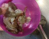 Gambar langkah 3 resipi Kacang Buncis Tauhu Telur Bersama Udang.