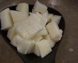 Foto del paso 2 de la receta: Sopa de lentejas con carne y cábano