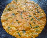 A picture of step 3 of GreenGarlic Methi Thepla.