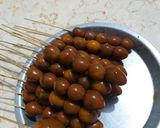 Foto langkah ke 6 dari resep Sate telur puyuh ala angkringan.