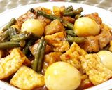Foto langkah ke 7 dari resep Tahu Tempe Saus Pedas Manis.