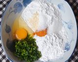 Hình bước làm 1 của món Bánh XÈO tép