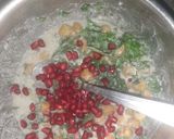 A picture of step 3 of Sweet Potato Chana Oil Free Chat.