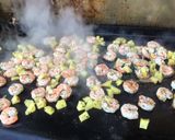 Une image de l'étape 8 de Crevettes black tiger à l'ananas, coriandre et citron.