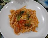 Foto langkah ke 10 dari resep Spicy Fettucine.