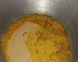 A picture of step 5 of Dahi wali matar curry.