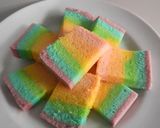 Foto langkah ke 7 dari resep Rainbow Steam Cake.