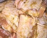 A picture of step 1 of Chicken in Red Sauce.
