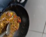 A picture of step 4 of Papad ki Sabzi.