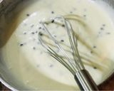A picture of step 3 of Eggless: Vanilla-Chocolate Chips Muffins.