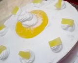 A picture of step 7 of PineApple Cake.