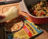 Sonkás-sajtos rakott tészta recept fázis 1 fotója