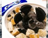 รูปขั้นตอนการทำที่ 3 ของ 🥣🍞ปังเย็นครีมโอ🍪
