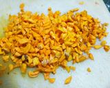 A picture of step 2 of Gajar haldi ka achar.