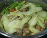Hình bước làm 2 của món Canh chua chay