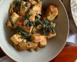 A picture of step 1 of Speedy saag paneer.