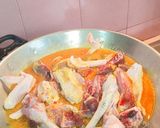 Foto langkah ke 3 dari resep Ayam Kampung Opor Pedas.