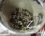 A picture of step 1 of Split Black Gram and Methi Medu Vadas.