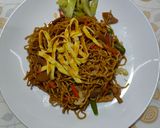 Foto langkah ke 4 dari resep #52. Mie Goreng Ultah.