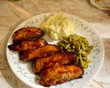 A picture of step 2 of Air Fryer BBQ Pork Boneless Ribs.