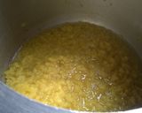 A picture of step 1 of Lemon rasam.