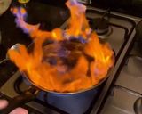 Foto del paso 9 de la receta: Panqueque de manzana flambeado