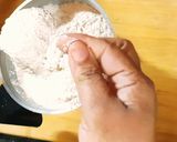 A picture of step 2 of Khaskhas Ka Halwa.