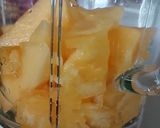 A picture of step 2 of Sweet melon 🍈 juice 😋.