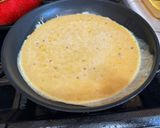 A picture of step 2 of Easy Mini Breakfast Burrito.