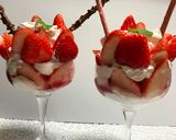 Foto del paso 5 de la receta: Postre especial de fresaa!