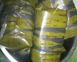 Foto langkah ke 4 dari resep Lontong nasi simpeell.