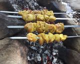 عکس مرحله 1 از دستور جوجه کباب در طبیعت