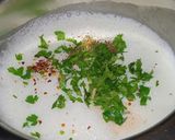A picture of step 3 of Masala paneer.