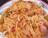 A picture of step 3 of Chicken chowmein.