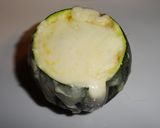 Foto del paso 9 de la receta Calabacín relleno de setas y huevo revuelto
